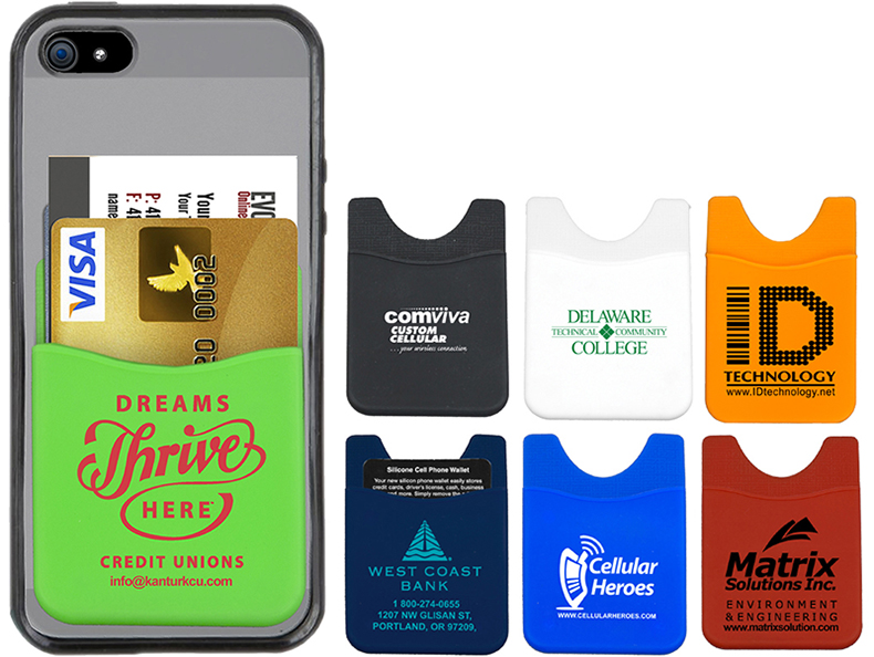 Soft Silicone Cell Phone Wallet Soft Silicone Cell Phone Wallet
